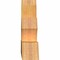 Ekena Millwork Richland Rough Sawn Timber Gable Bracket, Western Red Cedar, 60"W x 22"H x 6"D x 6"F, 9/12 Pitch GBW060X22X0606RIC00RWR - alternate 4